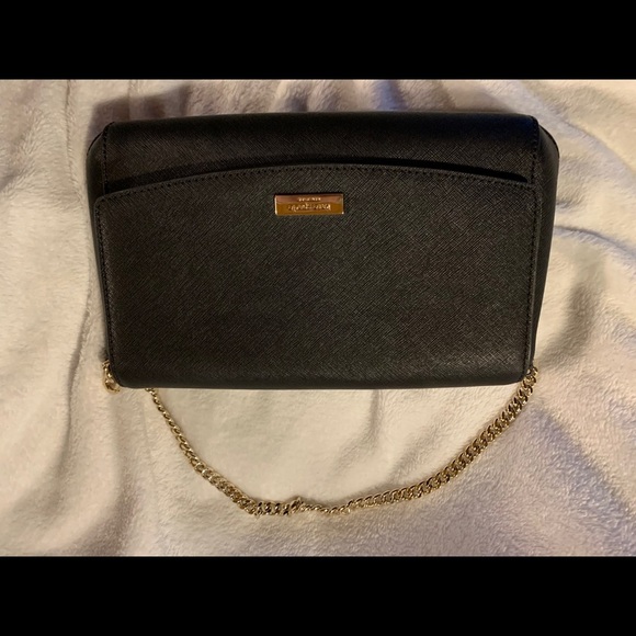 Kate Spade Classy Black Bag w/gold hardware - Picture 13 of 13